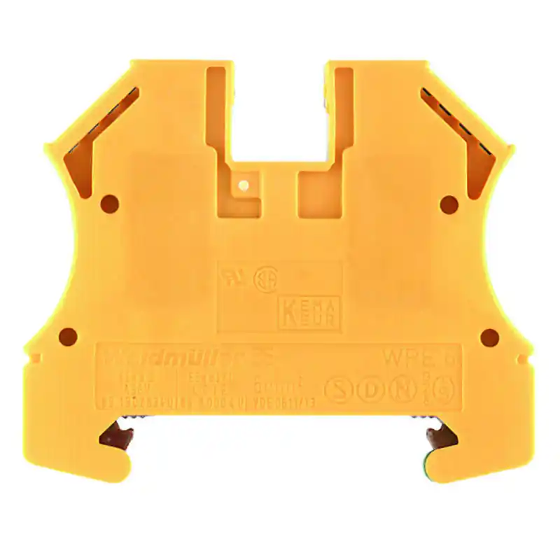 Sezónní Sleva WPE 6 PE svorka, Šroubové připojení, 6 mm2, 720 A (6 mm2), zelená / žlutá