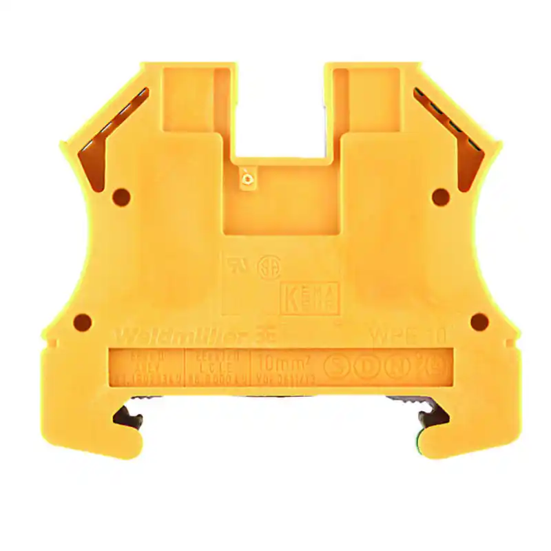 WPE 10 PE svorka, Šroubové připojení, 10 mm2, 1200 A (10 mm2), zelená / žlutá Prémiový