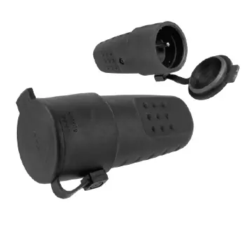 SG 16 spoj.zásuvka 250V IP44 gumová Víkendová Akce