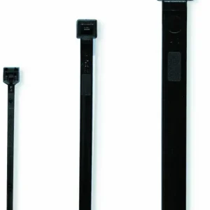 181868 Vázací páska černá UV 280 x 4,5 mm (100 ks) Jen Po Omezenou Doba