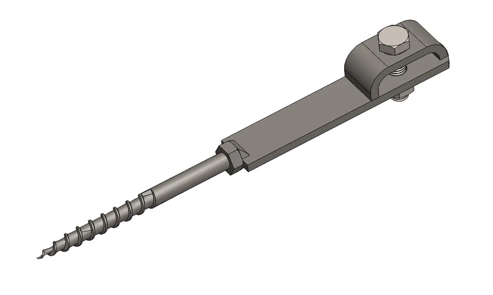 Výhodná Nabídka PV 17-100 Podpěra vedení pro vlnitý eternit - vrut 8x100