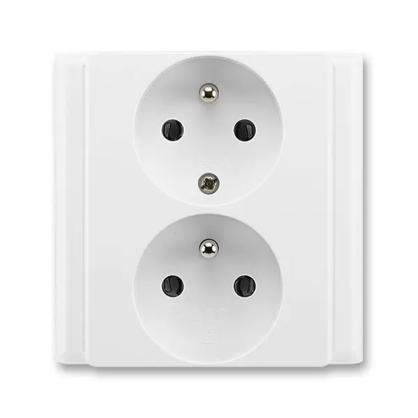 5512-2249 B1  Zásuvka dvojnásobná,chráň. Limitovaná Edice