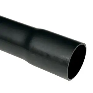 1520HF_FA TRUBKA TUHÁ 320 N HF ČERNÁ/RAL 9005 Nízká Cena