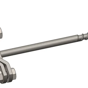 Nová Kolekce DUDa-180 Držák ochr. úhelníku do dřeva - střed. vrut 8x160