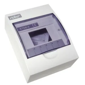 STI613-6 rozvodnice nástěnná 6 M vč.Din, svorka Dokud Zásoby Vydrží